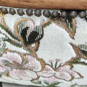 Old cherry wood bench