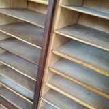Large vintage binder with double curtains arbey