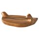Grandjean-Jourdan 'Faux Bois' ceramic table centrepiece Vallauris 1960s