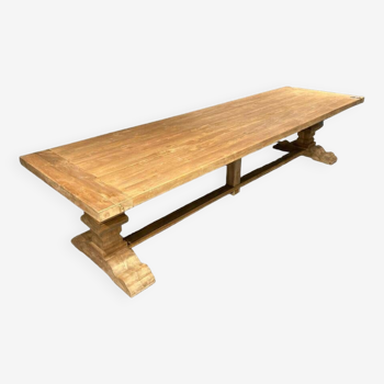 Monastery table in solid oak