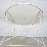 Garden set - 4 René Malaval chairs and table