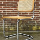 Set of 4 chairs model Cesca B32 designed by Marcel Breuer design