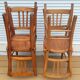 Lot 4 chairs bistrot LUTERMA