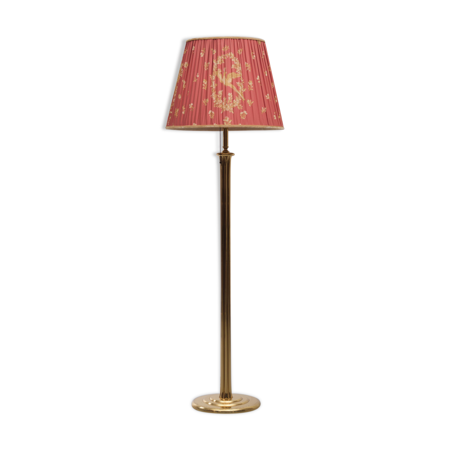 Lampadaire en laiton Herda Hollande années 1970