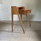 Foot oak writing desk