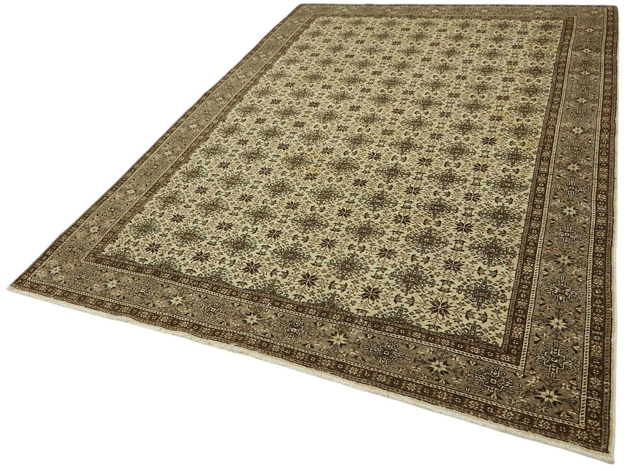 Turkish Wool Vintage Kayseri Rug 198 cm x 290 cm