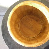 Vintage wooden salad bowl