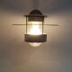 Metal and glass wall light by Jens Møller-Jensen for Louis Poulsen