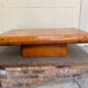 Table basse vintage orme