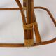 Rattan rocking horse, vintage