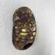 Ancient African mask Luba wood and shell