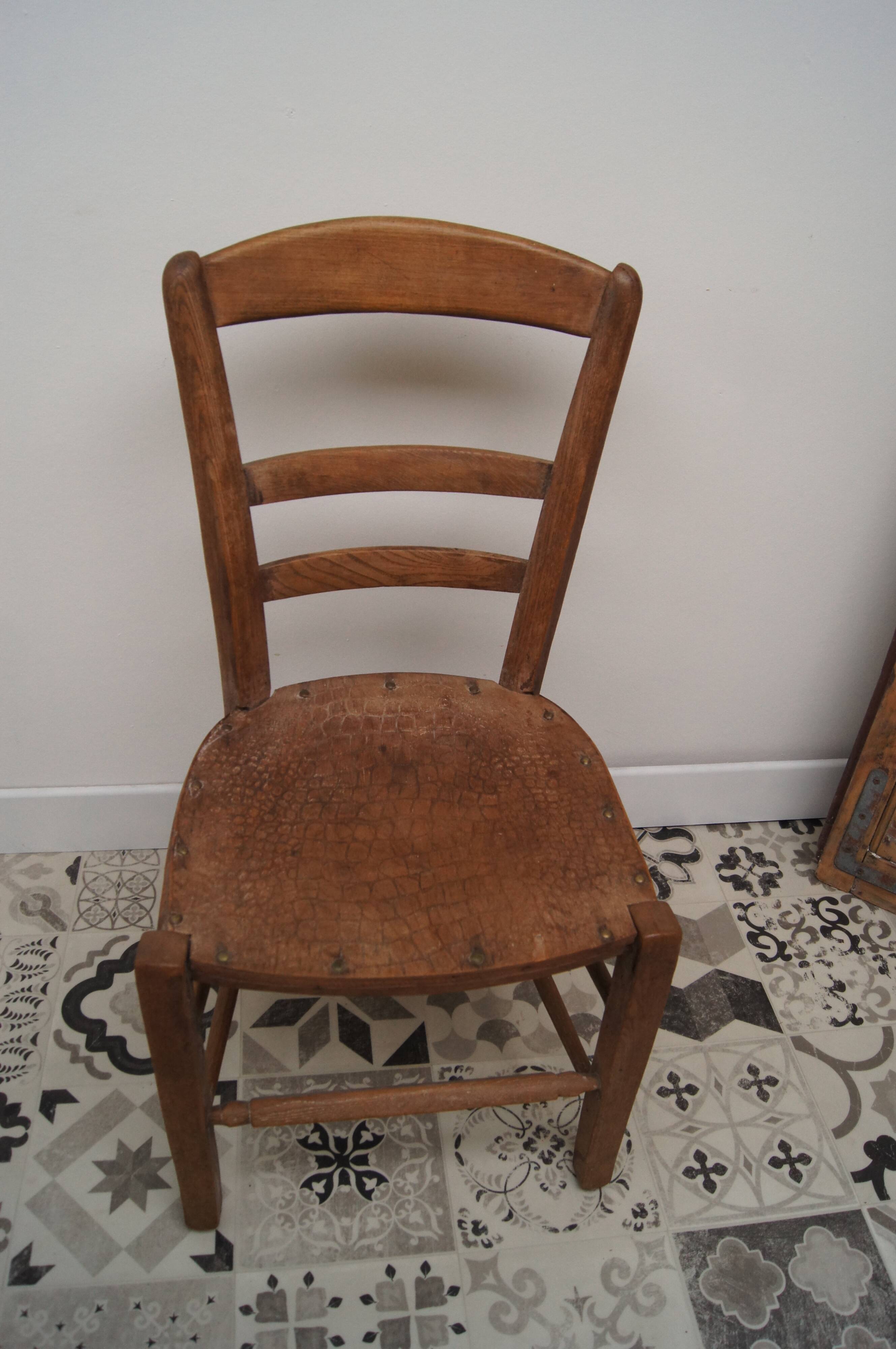Old bistro chair Luterma