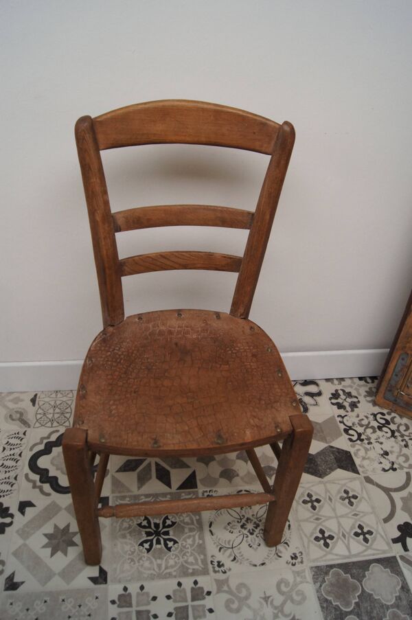 Ancienne chaise bistrot Luterma