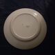 Plat rond en faïence  hbcm creil montereau modèle marlaine diam 30,5 cm