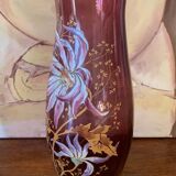 Vases verre émaillé