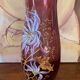 Vases verre émaillé