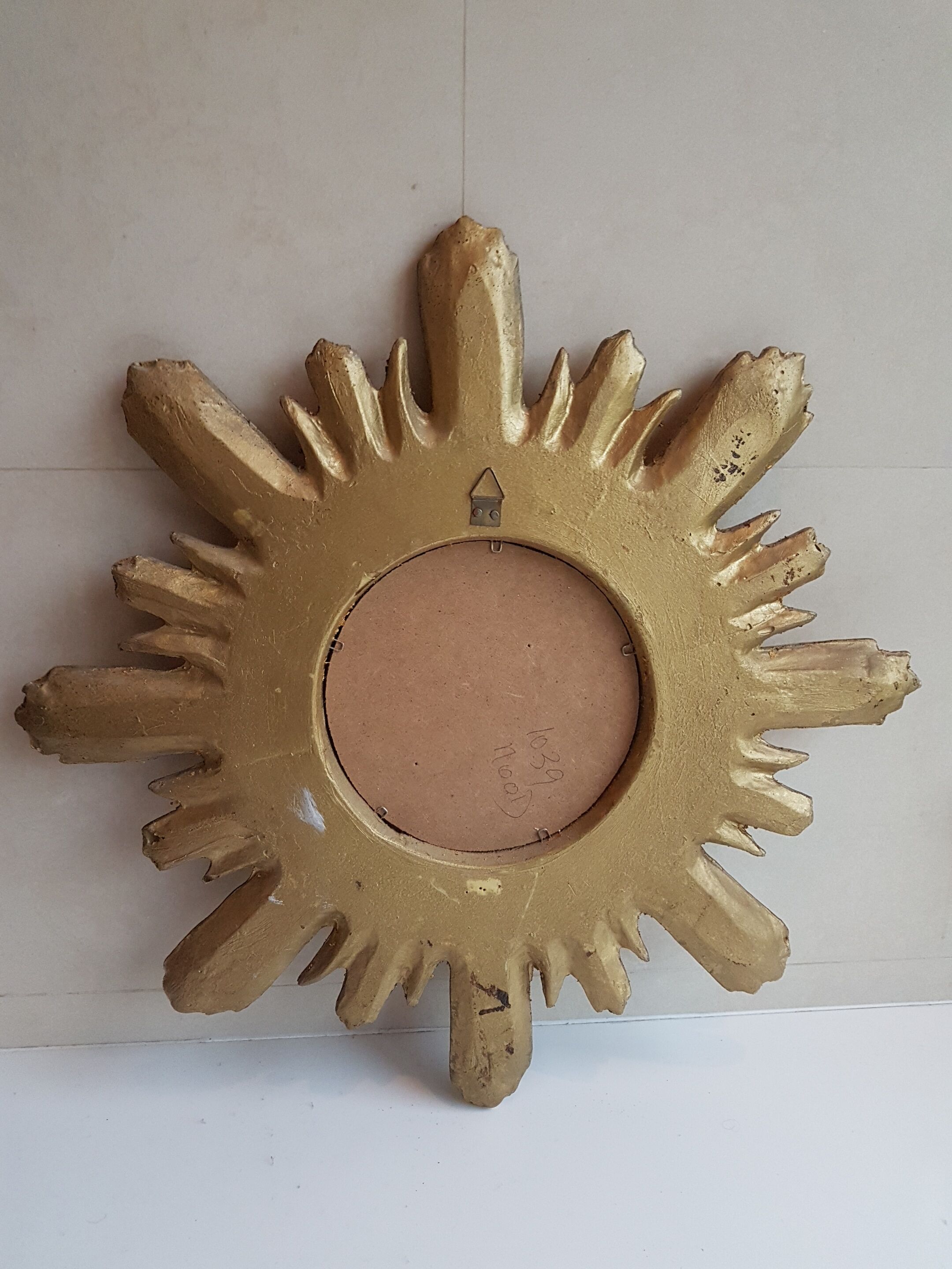 Vintage sun mirror