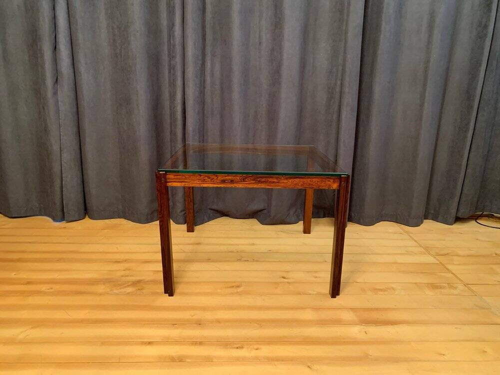 Coffee table rosewood, Denmark, 1970s