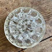 XXL antique glass flower vase