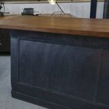 1950s pine sliding door counter