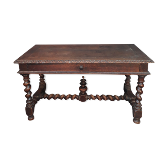 Oak Louis XIII desk