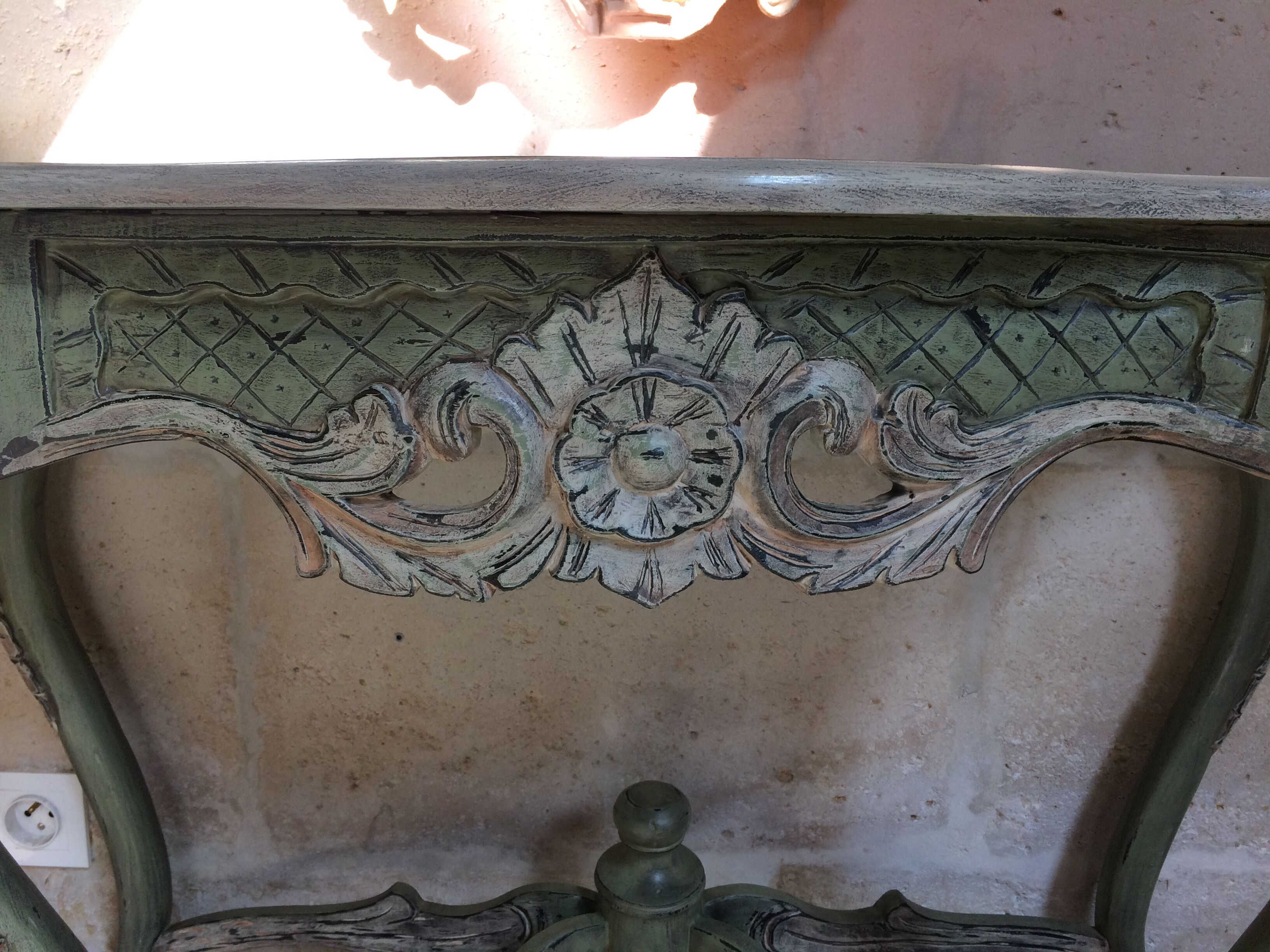 Louis XV-style console