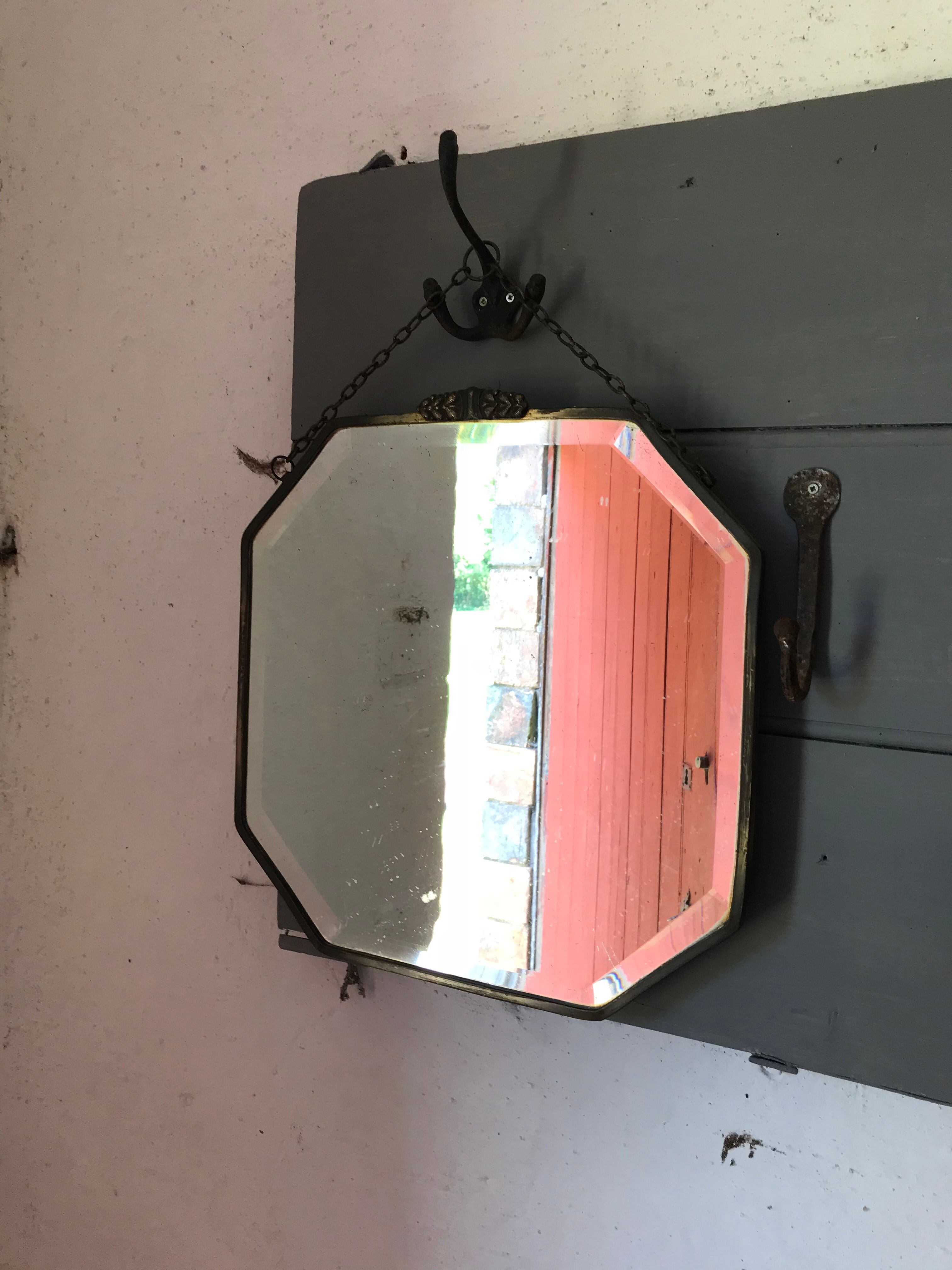 Mirror frame in copper 30x30cm