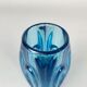 Vase en verre de Rudolf Shrotter pour Sklo Union, années 1950