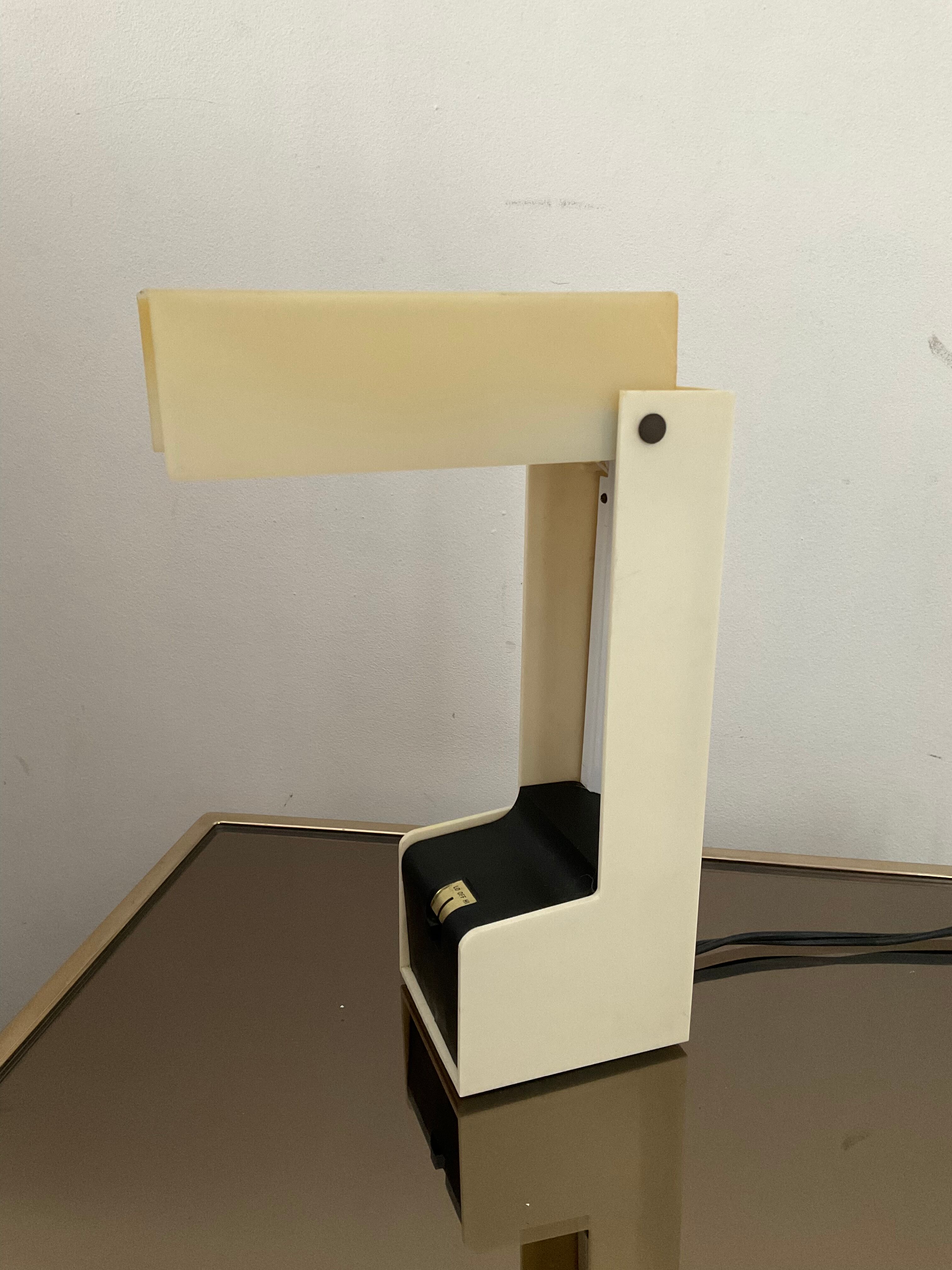 70s desk folding lamp