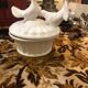 Ceramic plate with 2 doves
