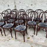 14 chaises bistrot N°18 en bois courbé
