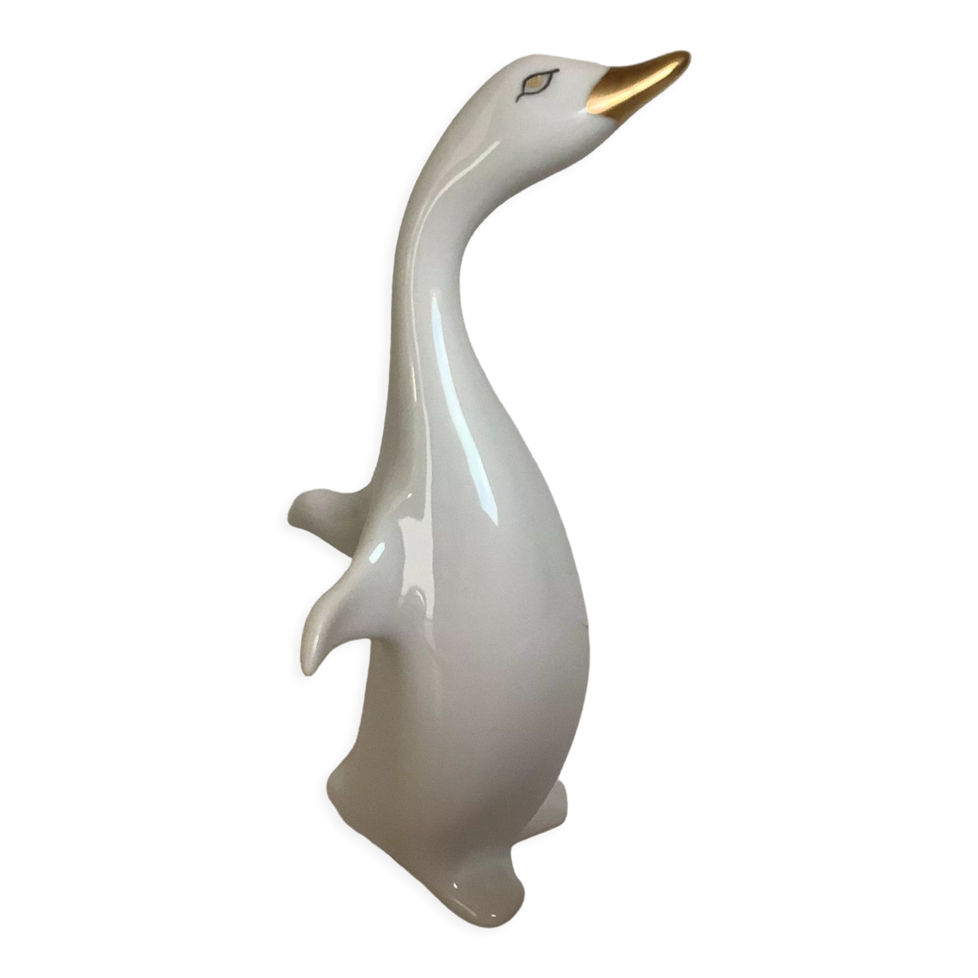 Oie blanche porcelaine hollohaza hungary