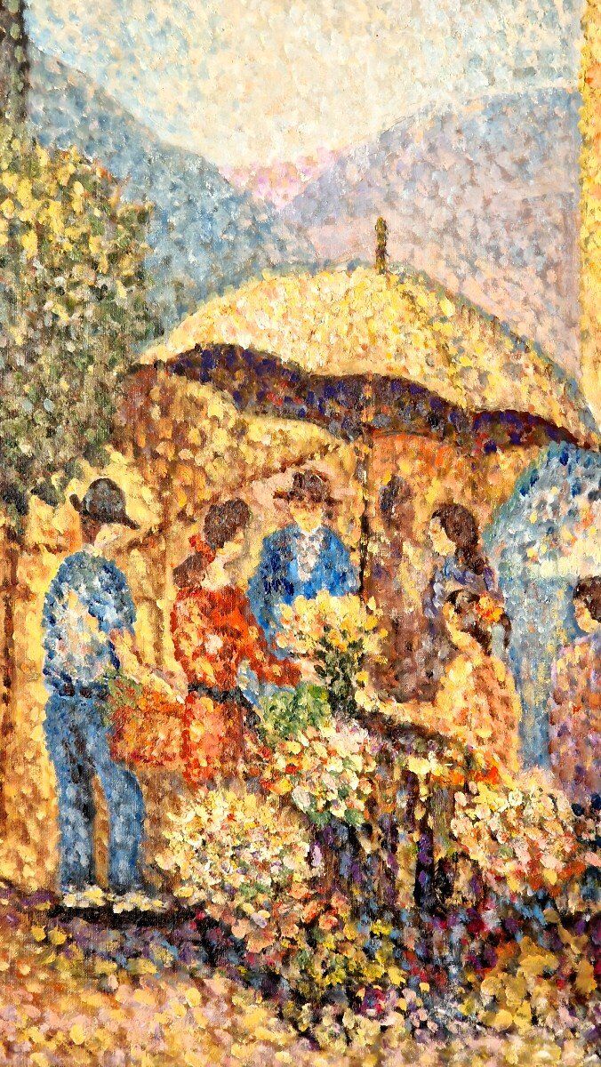 The Flower Market by Colette Fromentin