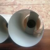 Luminaire acier blanc