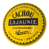 Enamelled plate Cachou Lajaunie