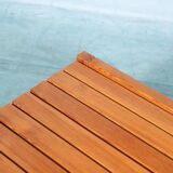 Square side table Japandi 70s, Safari Möbring Ikea