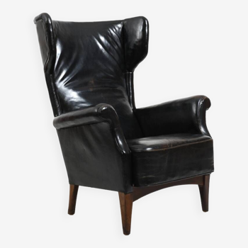 Fritz Hansen Denmark Model 8023 Lounge Chair 1950s