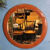 Pair of wall mirrors Italy 1960s 69cm