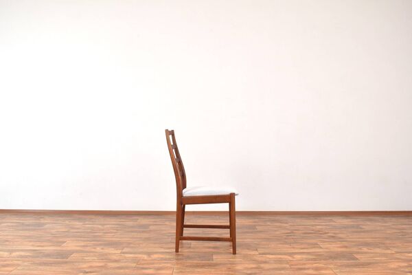 Chaises de salle à manger en teck danois des années 50 par T. Afdal pour Vamo, années 1960, ensemble de 4.