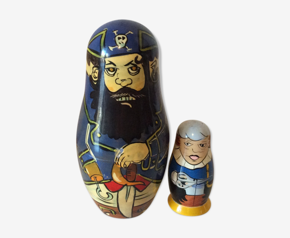 Poupées russes pirates vintage