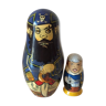 Vintage pirate Russian dolls