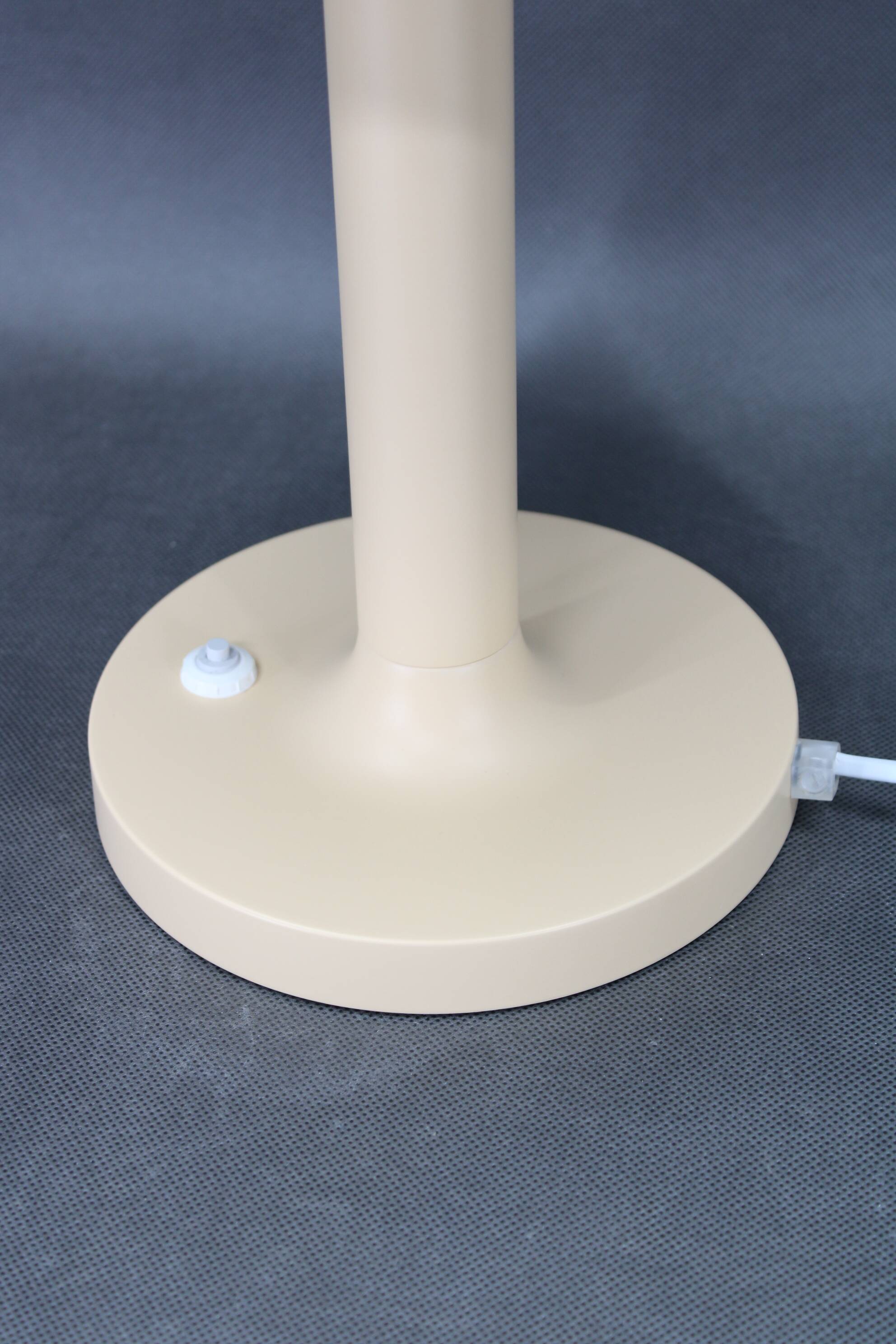 Josef Hurka Napako Mid Century Beige Table Lamp 1970s