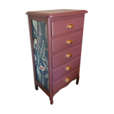 Vintage rag picker 5 drawers restyled