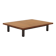 Table basse en teck Ole Bjerregaard, Sorø Terminalborde, années 1980.
