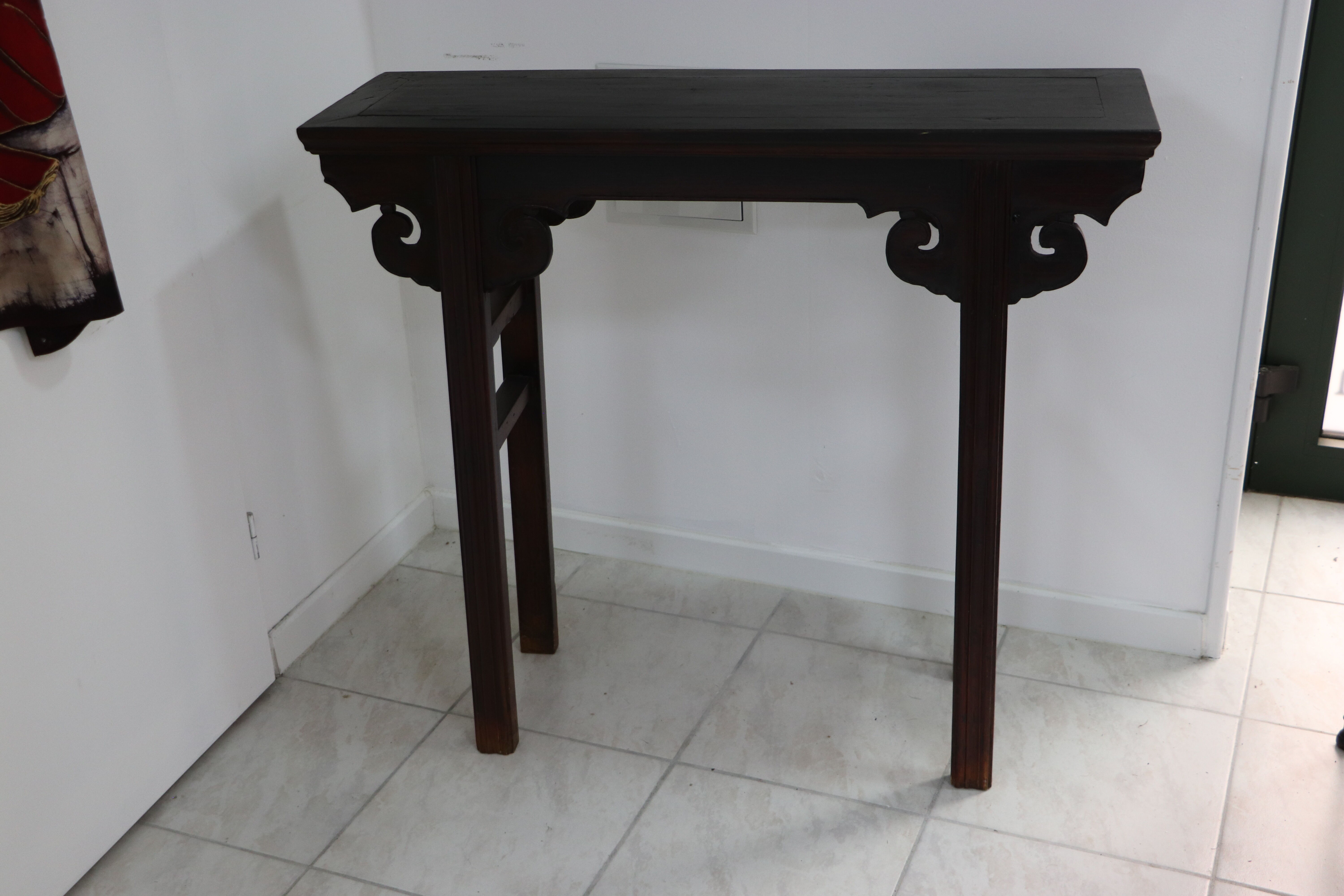 Chinese wooden console