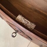 Eighteenth-century style chest of drawers in oak.