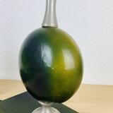 Paire de lampes Philippe Barbier années 70, vert
