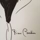 Nice press fashion illustration Pierre Cardin of the 90s