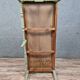 Recamier or provençal rest bench Napoleon III era in lacquered wood