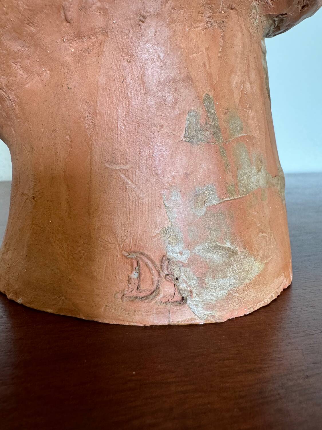 Terracotta head sculptures - 2 pieces